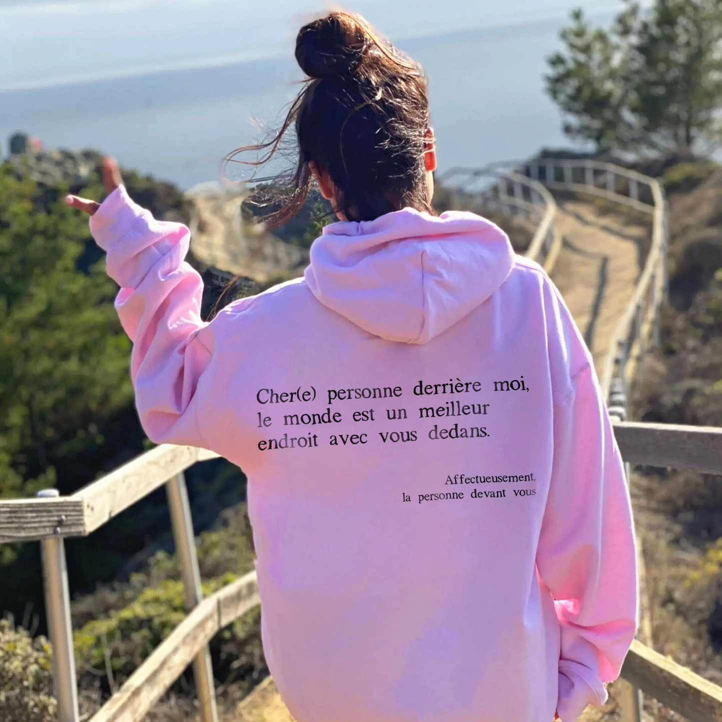 Sweat à capuche Précieux Toi ™