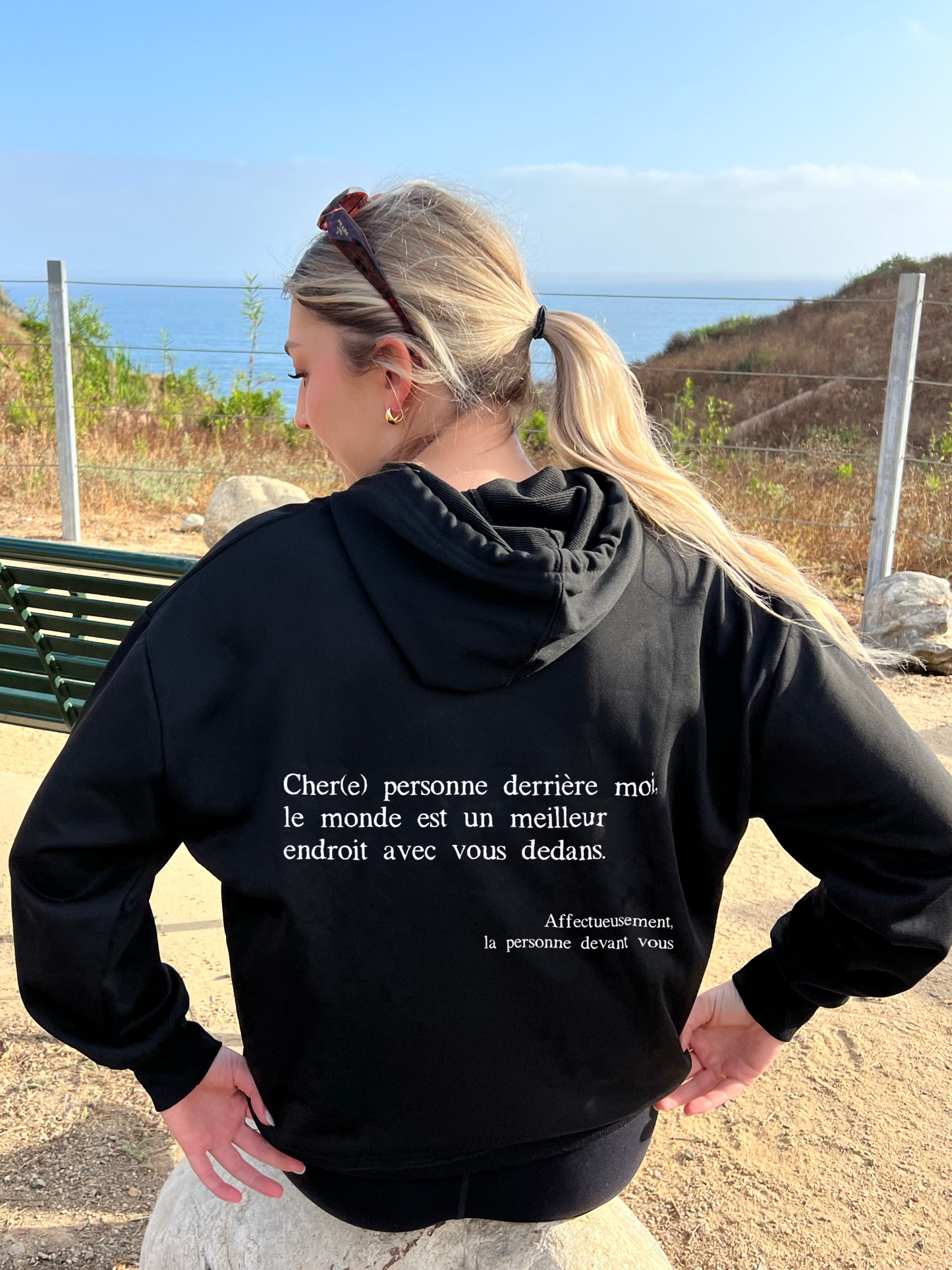 Sweat à capuche Précieux Toi ™
